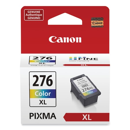 Canon Chromalife 100 High-Yield Ink (CL-276XL), 300 Page-Yield, Tri-Color 4987C001